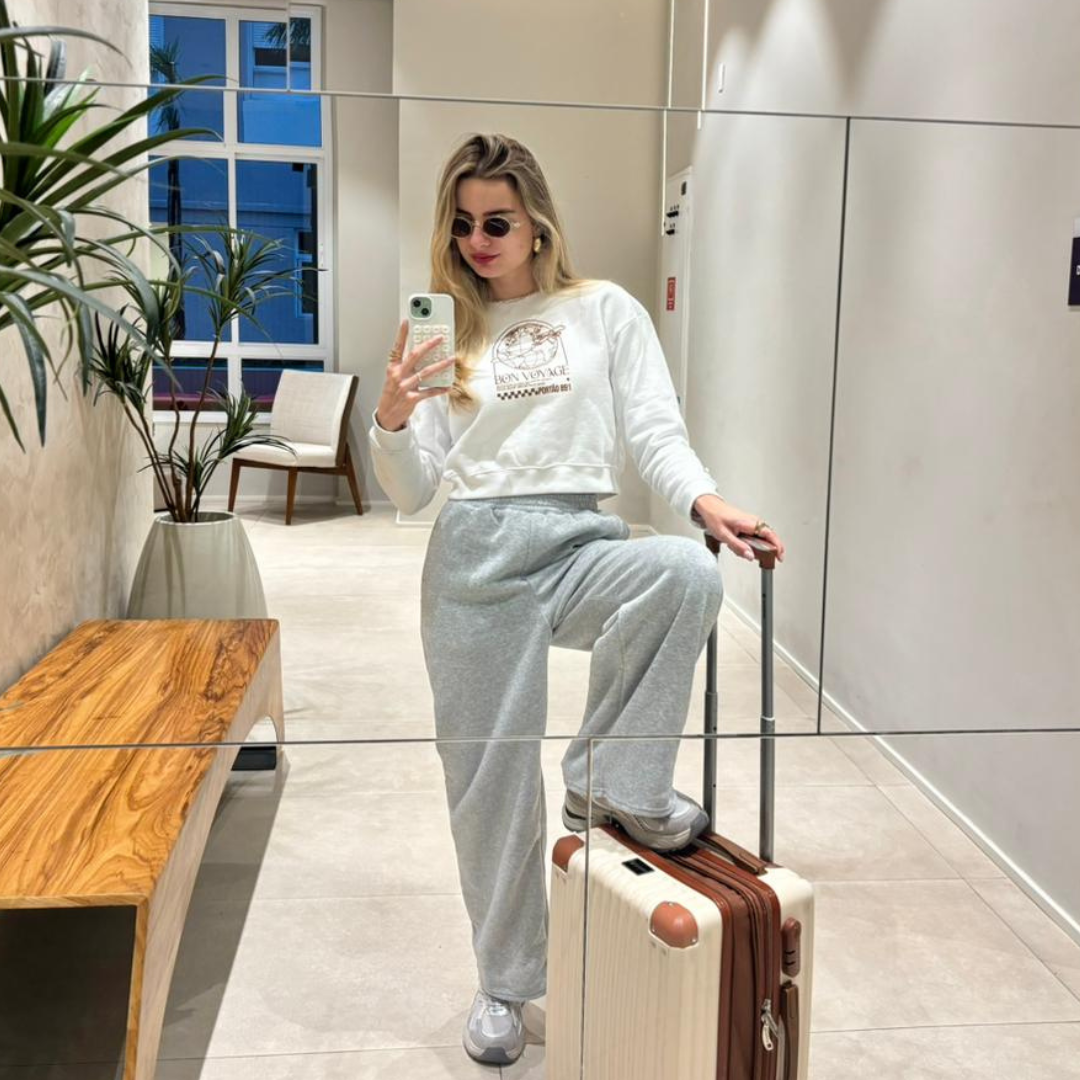 Moletom Cropped Bon Voyage – Portão 891