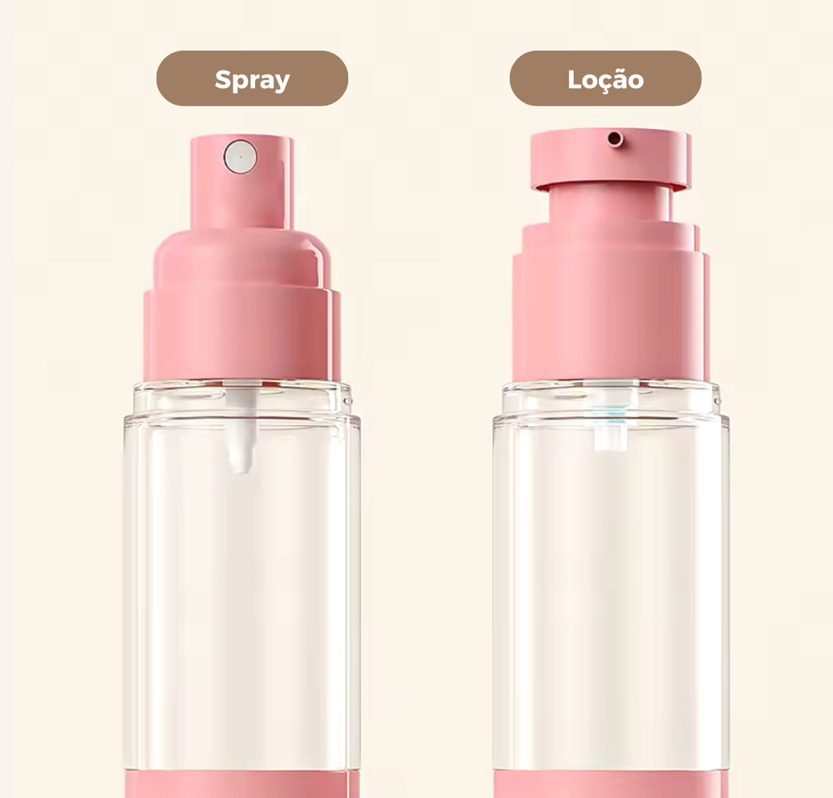 Nordic Touch - Spray Portátil de Viagem para Cosméticos