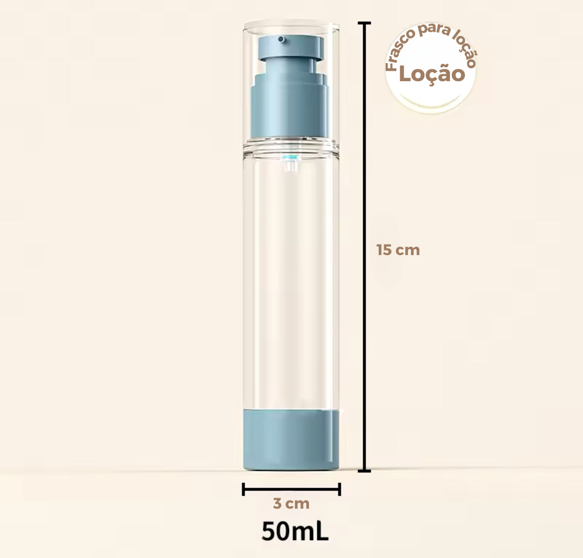 Nordic Touch - Spray Portátil de Viagem para Cosméticos