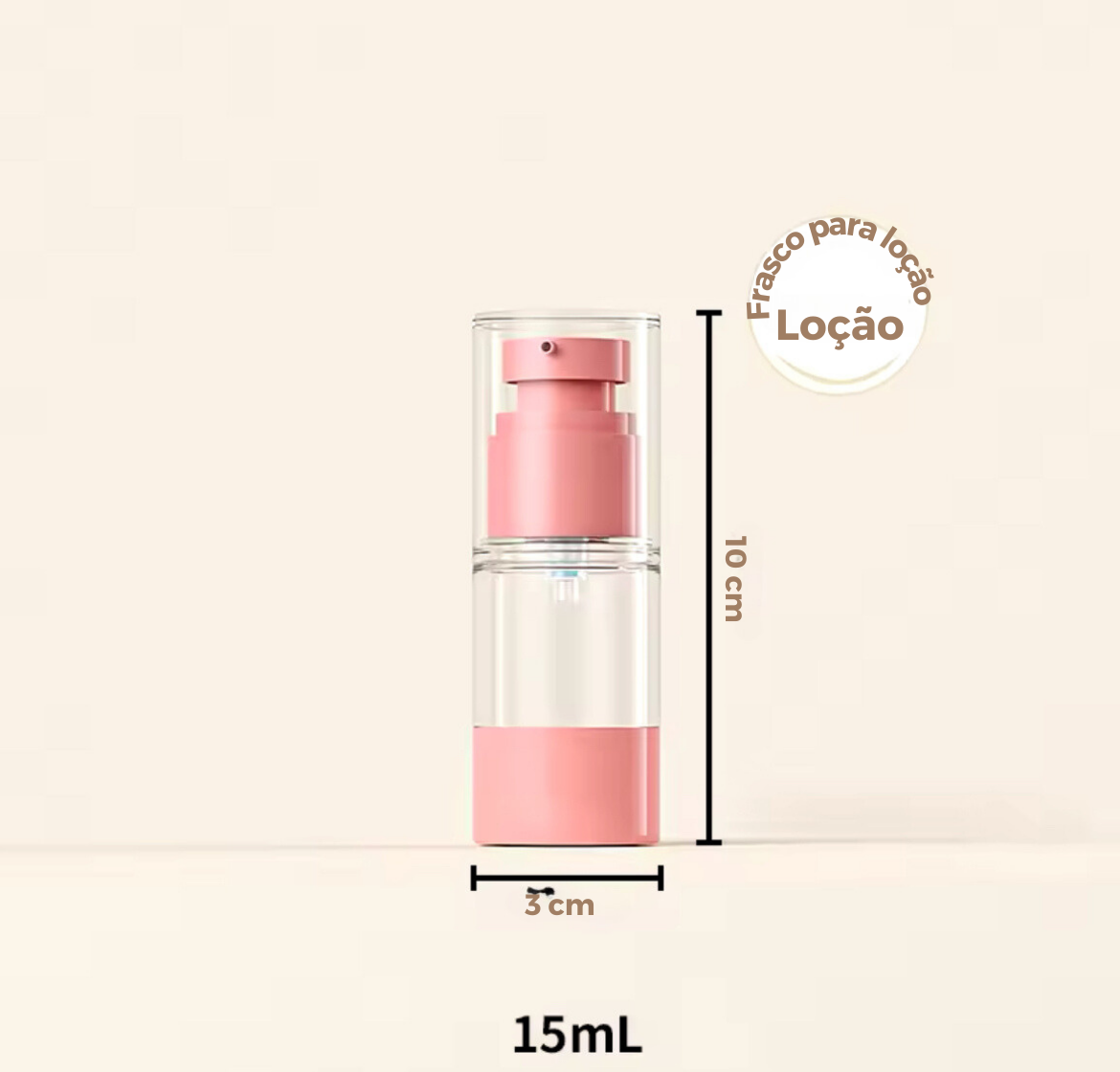 Nordic Touch - Spray Portátil de Viagem para Cosméticos