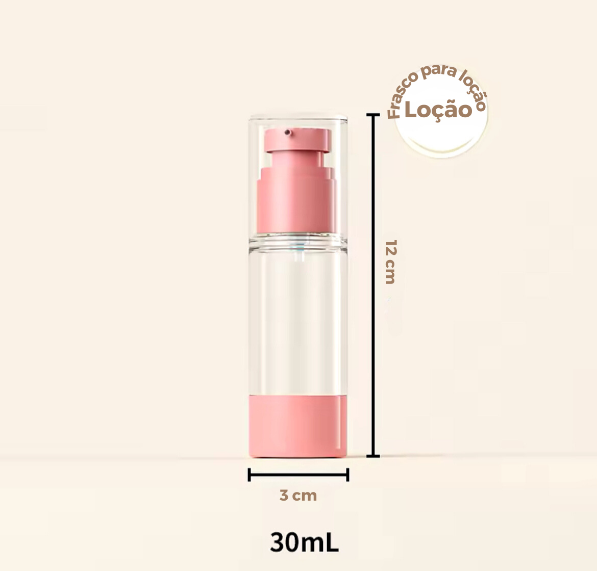 Nordic Touch - Spray Portátil de Viagem para Cosméticos