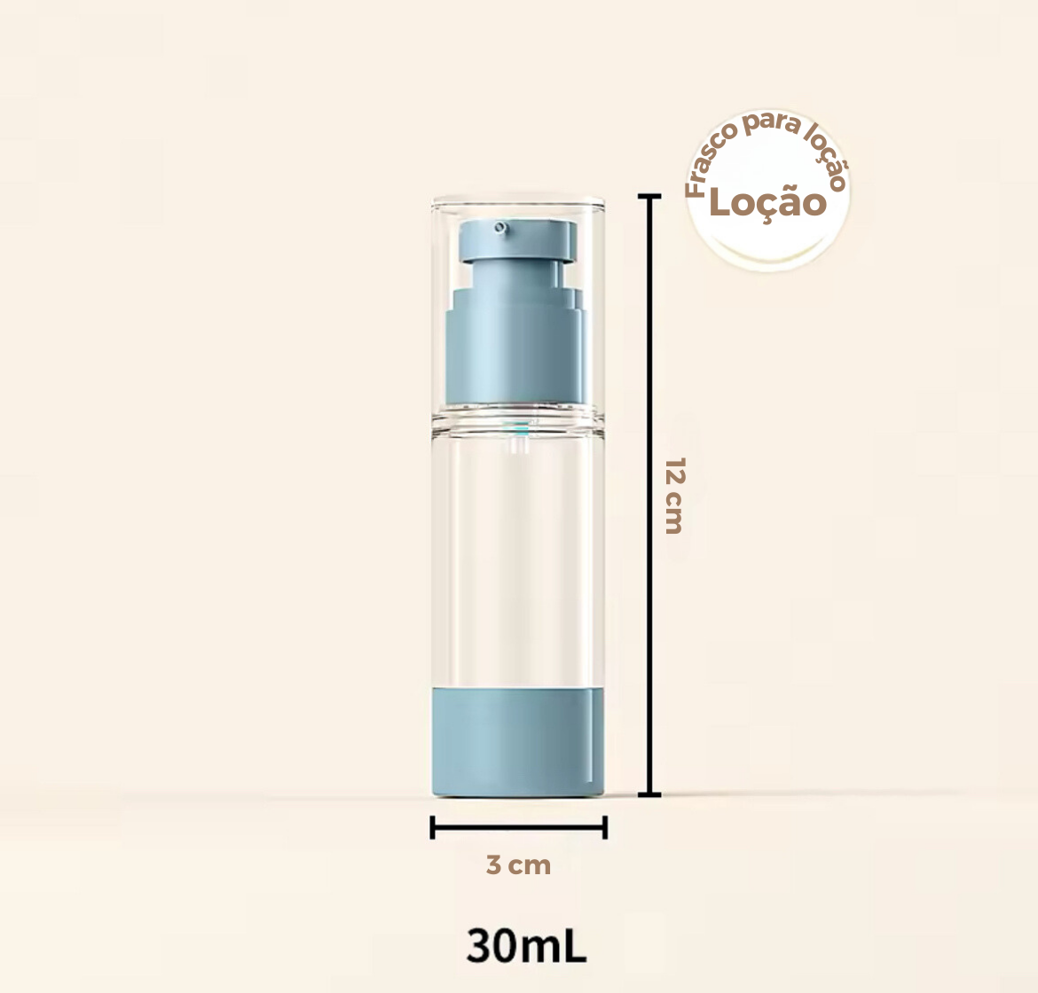 Nordic Touch - Spray Portátil de Viagem para Cosméticos