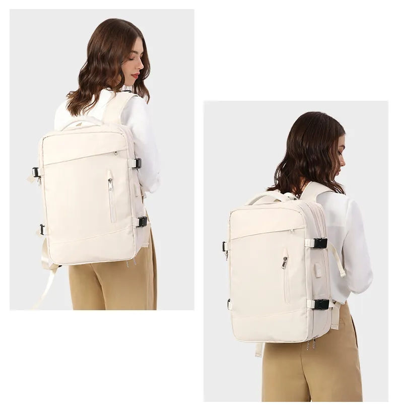 Mochila de Viagem Multiuso TravelTech - Carga USB