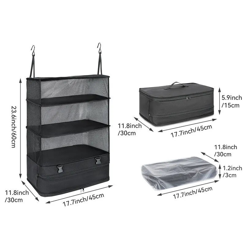 Bagagem Organizador de Viagem PackTrip Multiuso e Essenciais - Shop Viagem