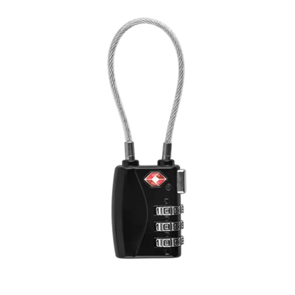 Cadeado de Viagem LockMaster de Cabo de Aço com Senha - Shop Viagem