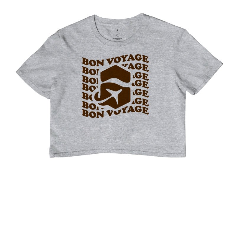 Cropped Bon Voyage – Shop Viagem - Shop Viagem