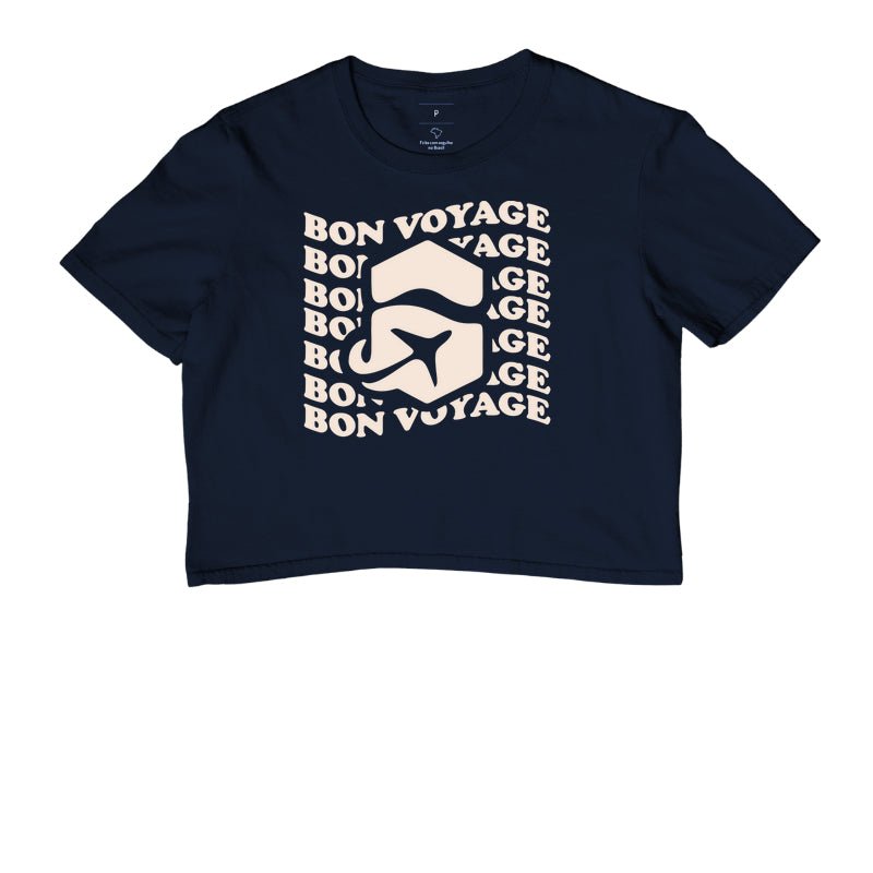 Cropped Bon Voyage – Shop Viagem - Shop Viagem