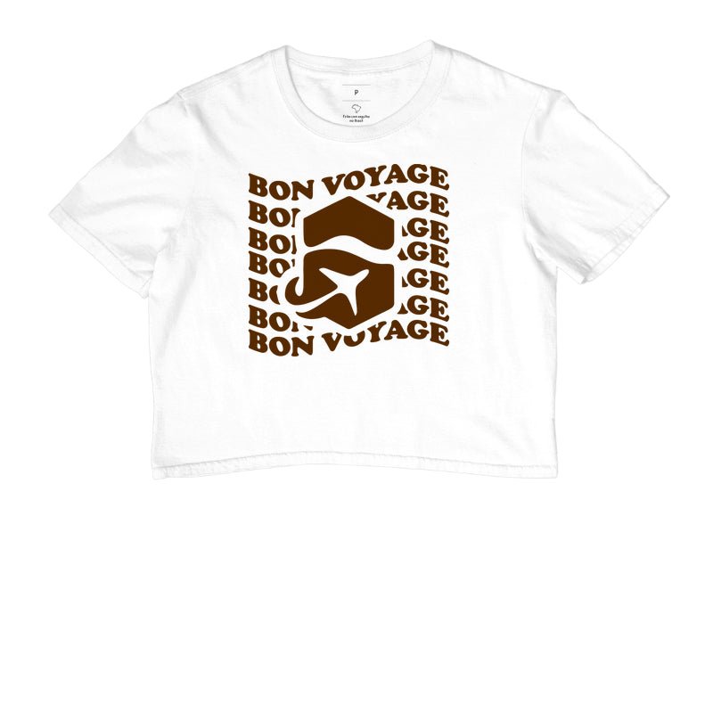 Cropped Bon Voyage – Shop Viagem - Shop Viagem