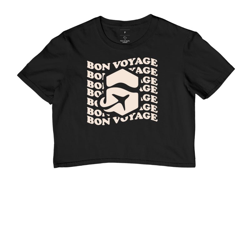 Cropped Bon Voyage – Shop Viagem - Shop Viagem