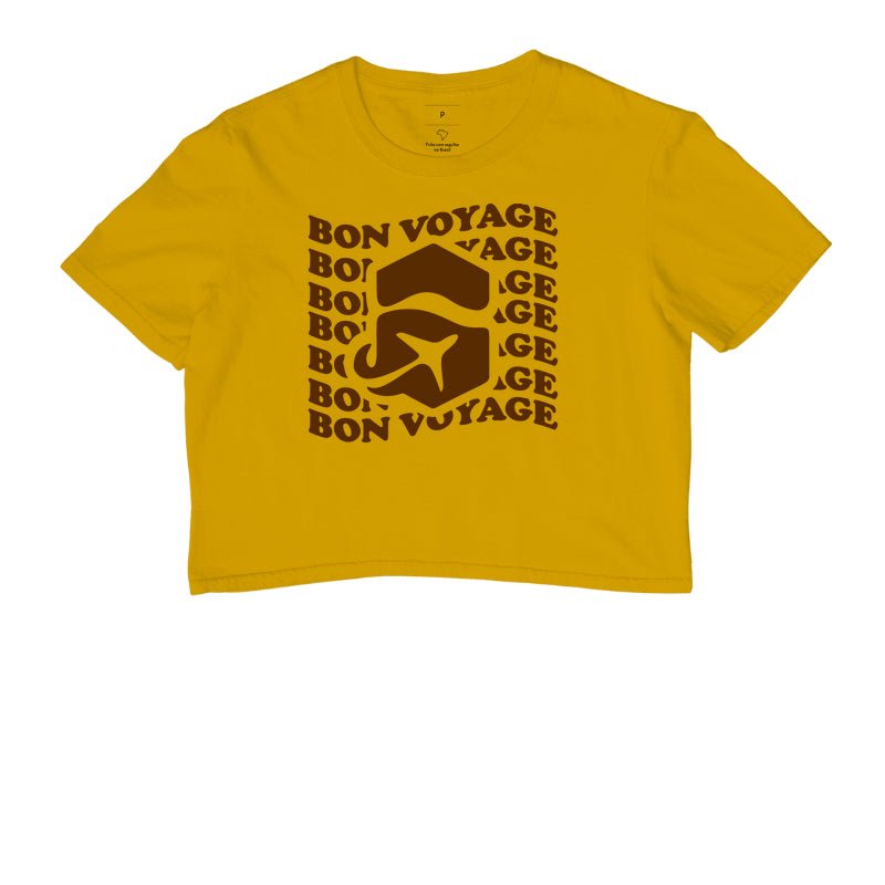 Cropped Bon Voyage – Shop Viagem - Shop Viagem