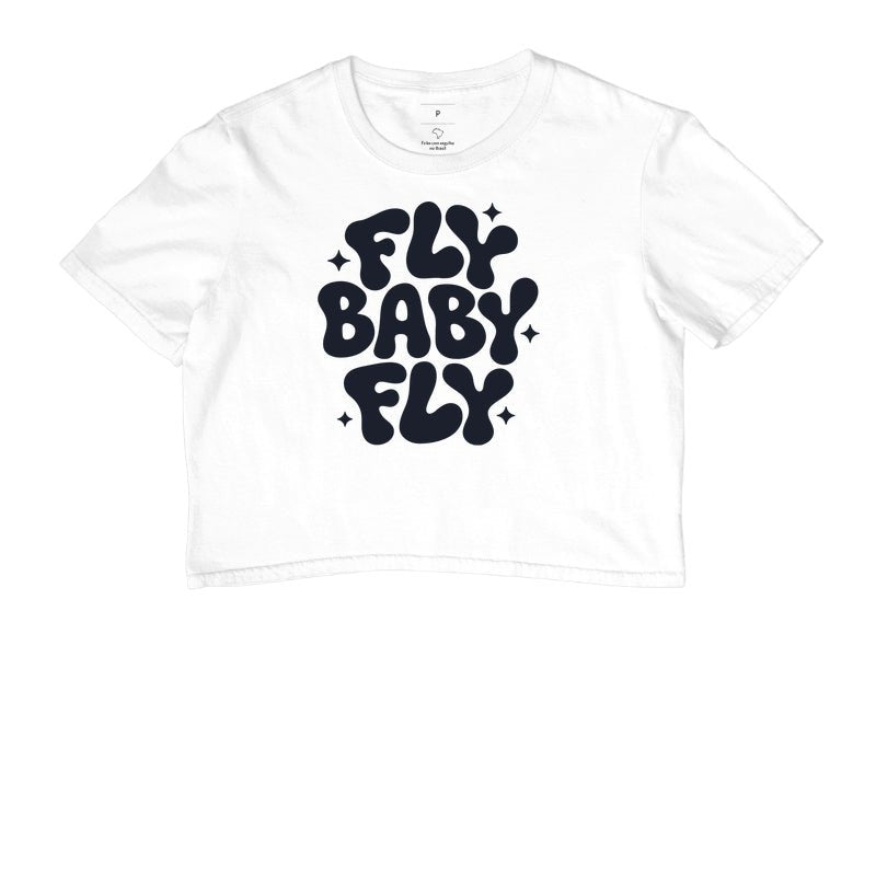 Cropped Fly Baby Fly - Shop Viagem