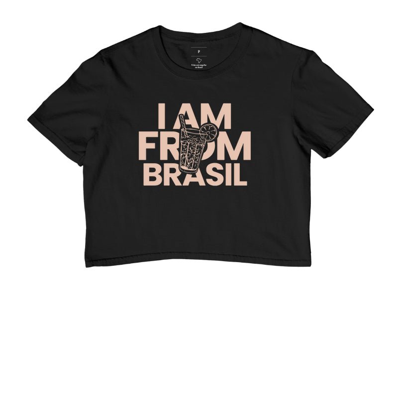 Cropped I Am From Brasil - Shop Viagem