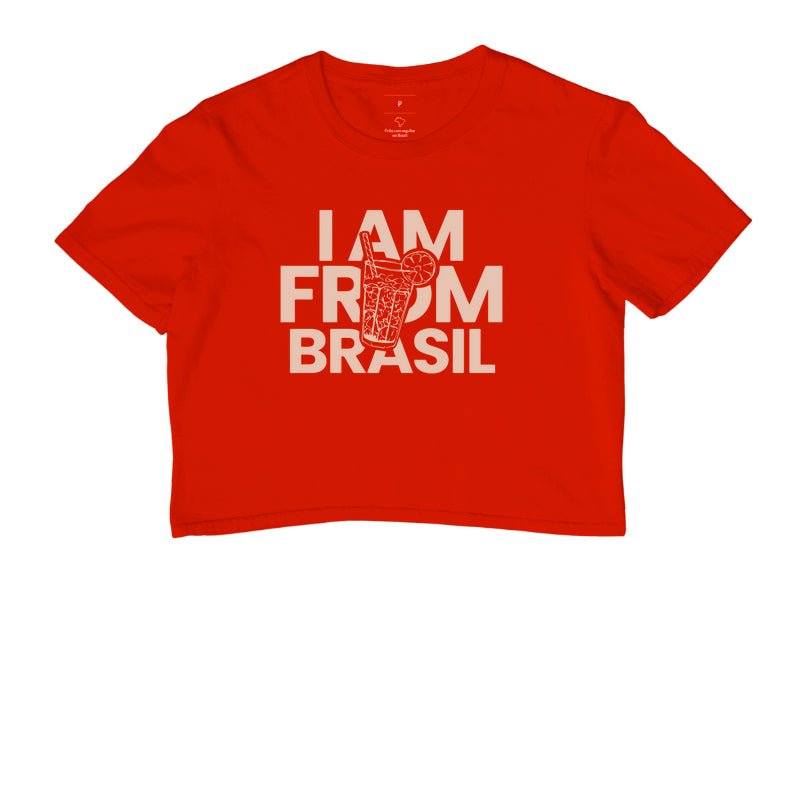 Cropped I Am From Brasil - Shop Viagem