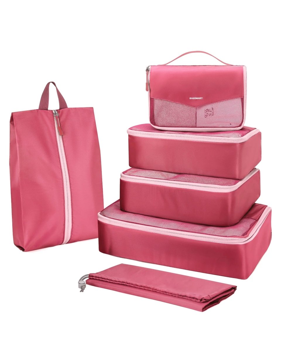 Kit de Organizadores para mala de viagem - 6 peças - Shop Viagem