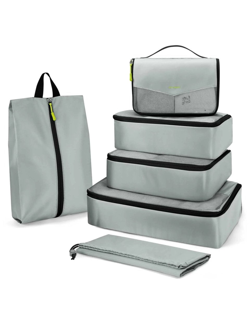 Kit de Organizadores para mala de viagem - 6 peças - Shop Viagem