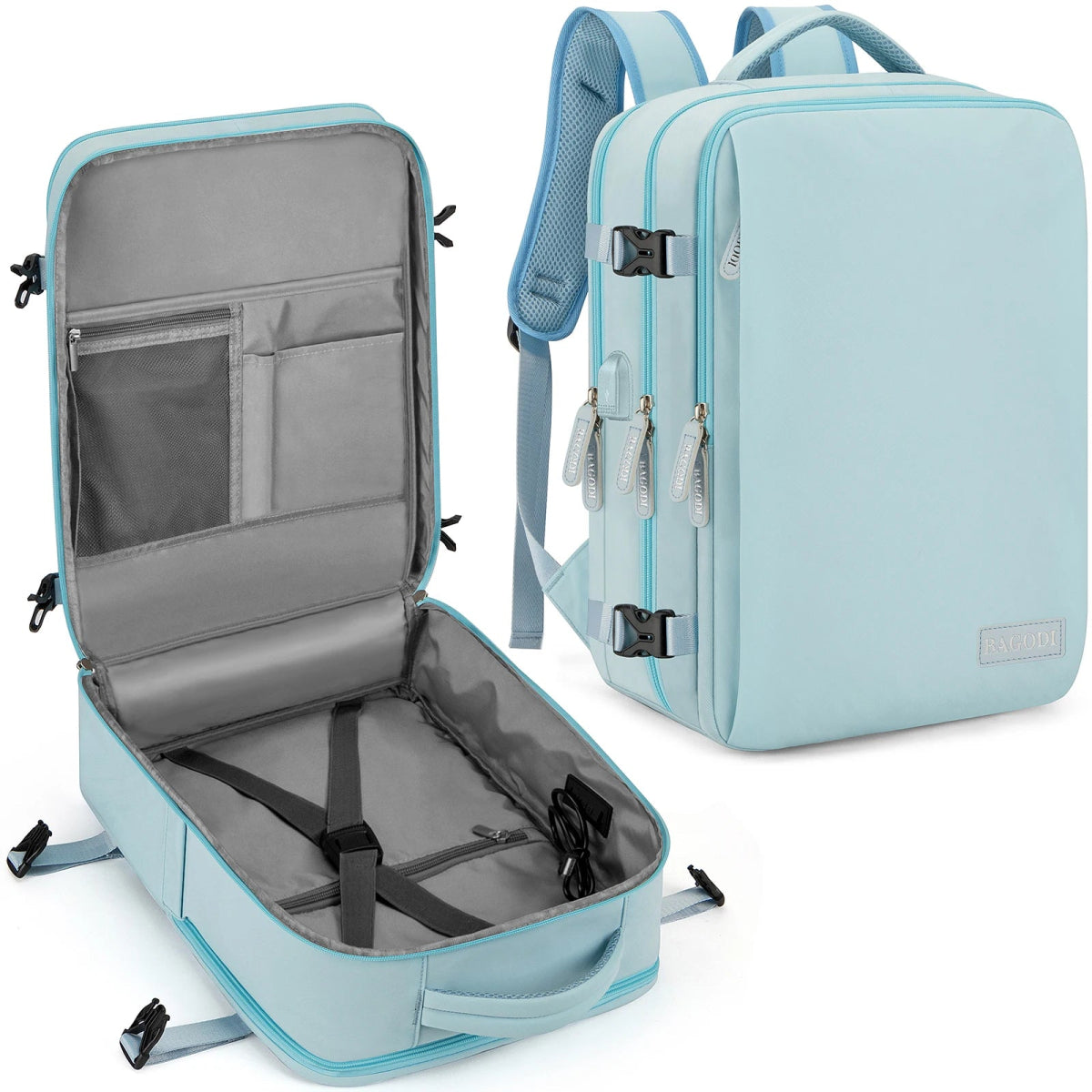 Mochila Multifuncional TravBag com Carregamento USB - Shop Viagem