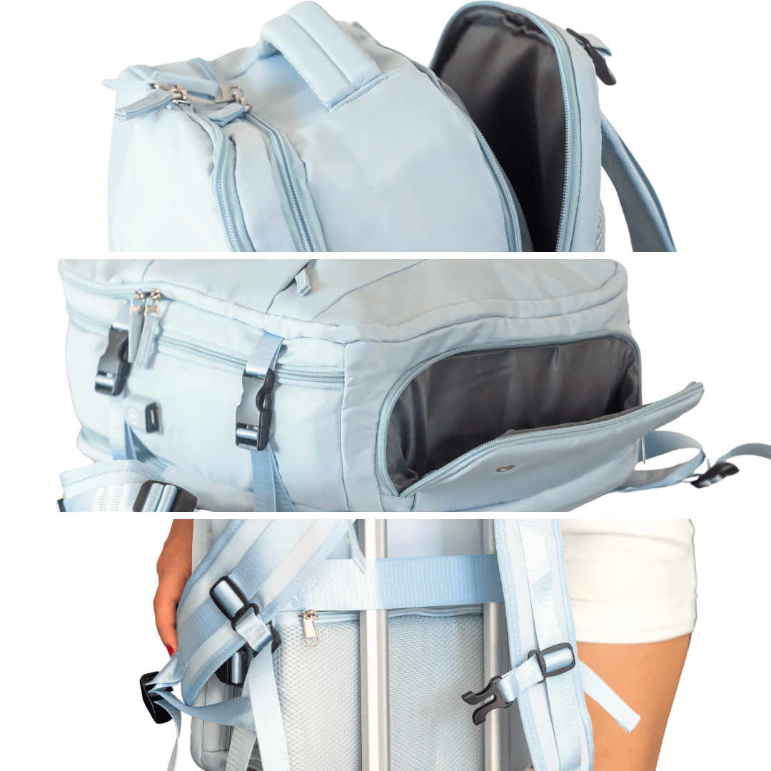 TravelDream - Mochila de Viagem Grande Feminina À Prova D'Água - Shop Viagem