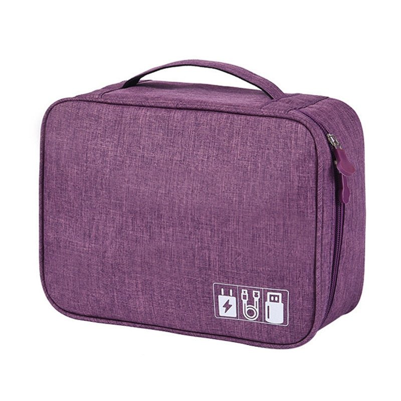 Bolsa Organizadora de Cabos e Acessórios A Prova D'Água - Shop Viagem