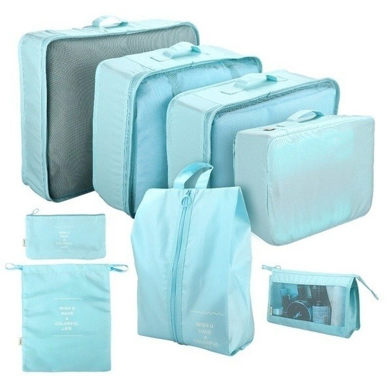 Kit Bagtravel - 08 Bolsas Organizadoras - Shop Viagem