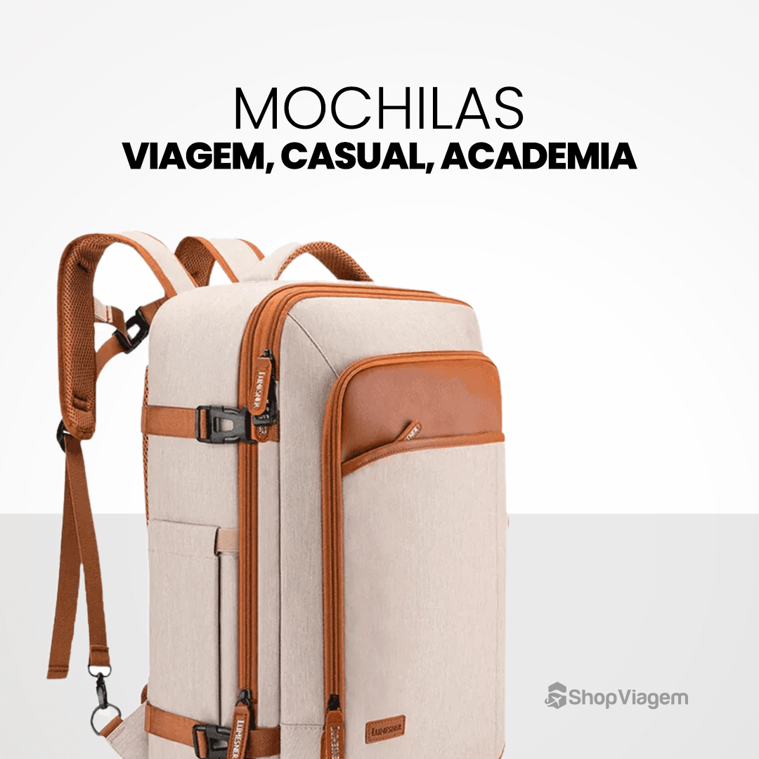 Categorias das melhores mochilas e bolsas para viagem