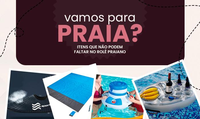 Aproveite ao máximo seus dias de praia com nossos produtos exclusivos e inovadores, com frete grátis para todo o Brasil. Compre agora e receba em casa sem custos adicionais!