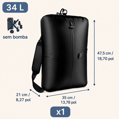 AeroVac – Sacos a Vácuo para Viagem + Bomba de Sucção