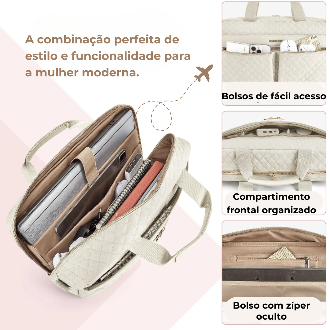 Bolsa para Laptop 15,6 e 17,3 polegadas LadyTech