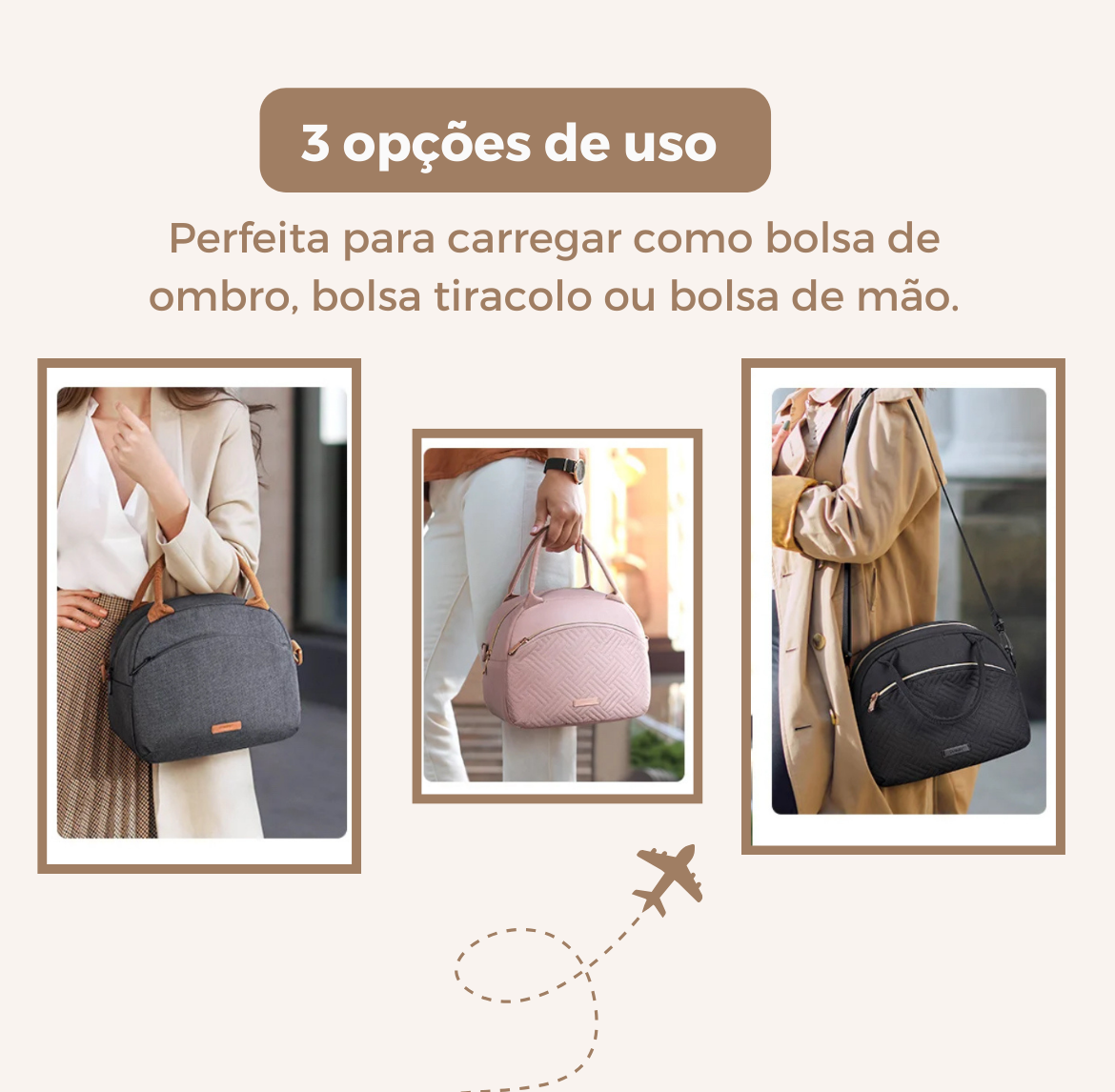 Bolsa Térmica Portátil Feminino -  Lunch Chic