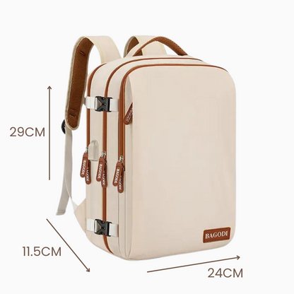 Mochila Multifuncional TravBag com Carregamento USB