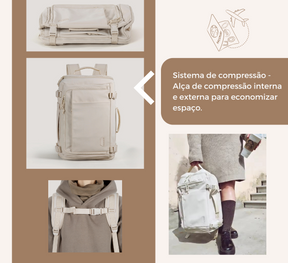 Mochila de Viagem Unissex - Travel BackPack