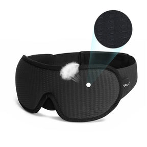 Máscara de Sono 3D SleepDream para Viagens + Brinde Antirruído de Ouvido