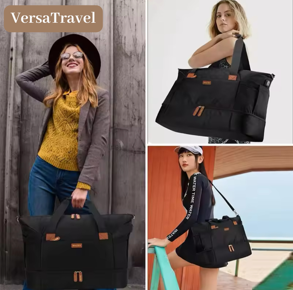 VersaTravel Kit Completo de Viagem 5 em 1