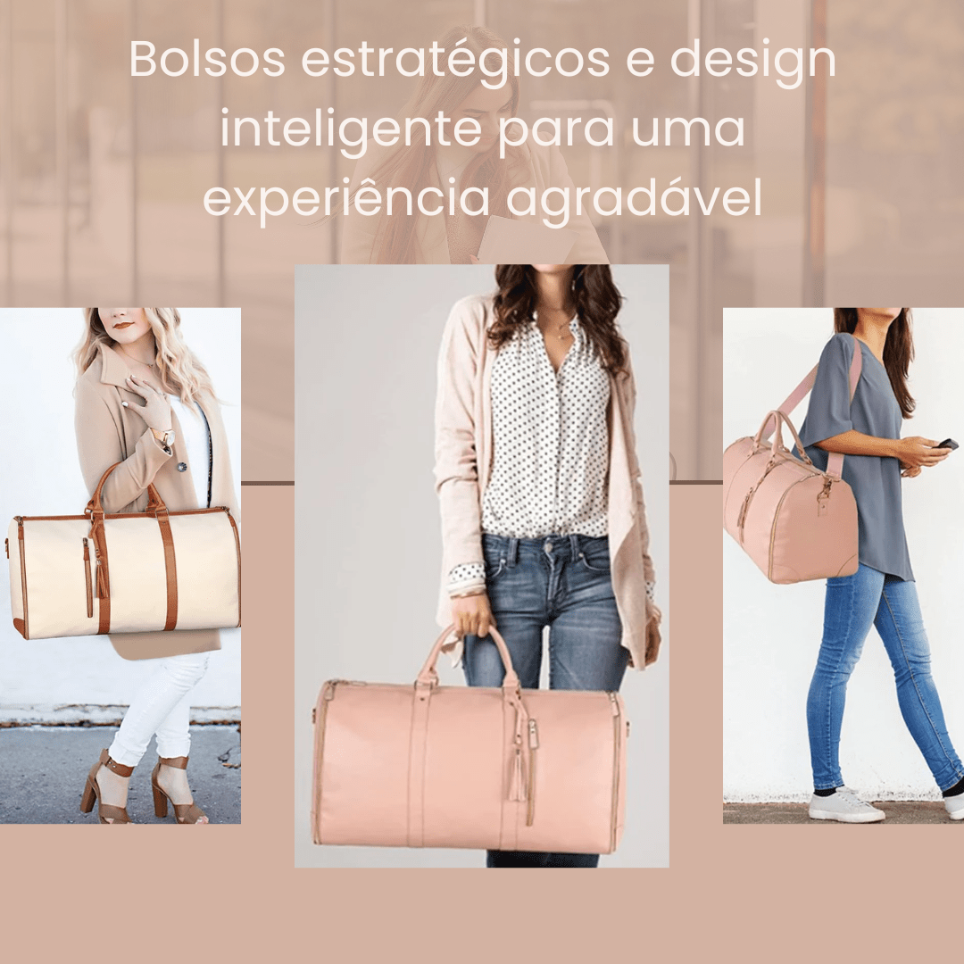 Bolsa de Bagagem ZipBag Dobrável Multifuncional - Shop Viagem