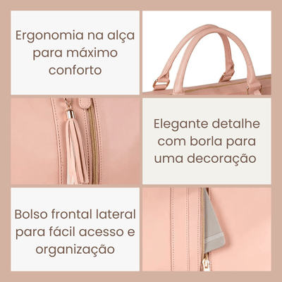Bolsa de Bagagem ZipBag Dobrável Multifuncional - Shop Viagem