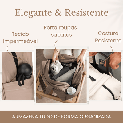 Bolsa de Mão Fashbag Multifuncional Impermeável - Shop Viagem