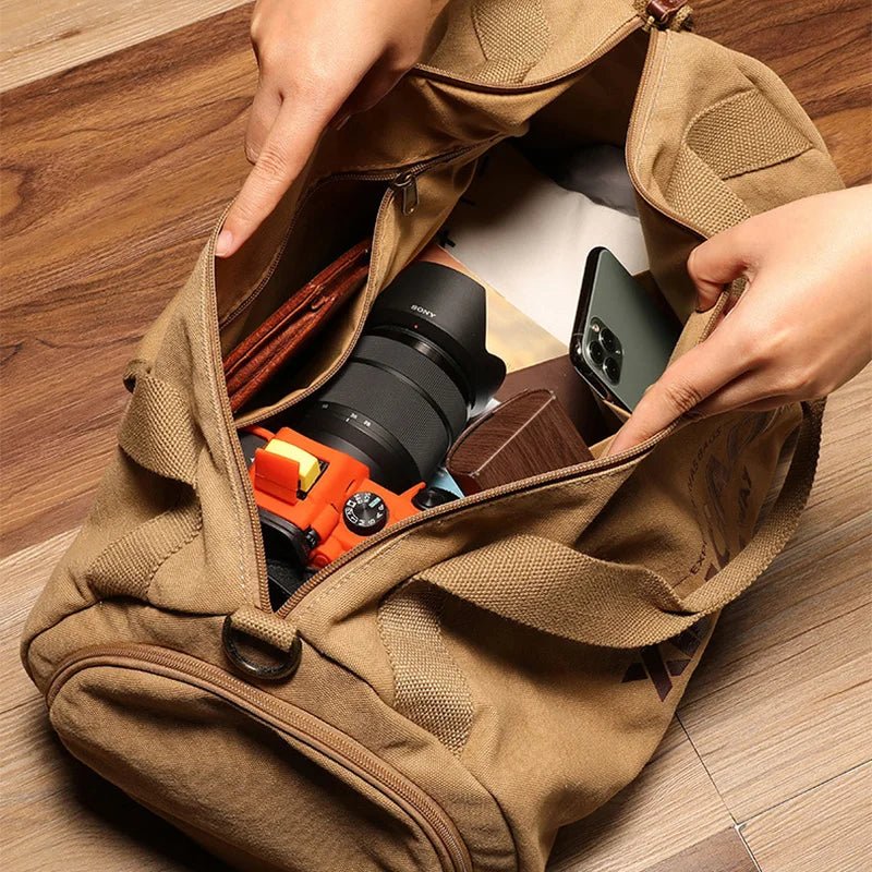 Bolsa de Mão UrbanBag em Lona Espaçosa Multifuncional - Shop Viagem