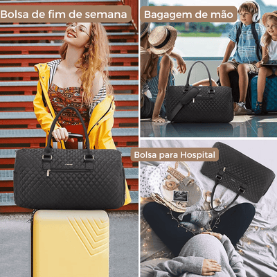 Bolsa de Viagem Feminina com Necessaire - Shop Viagem