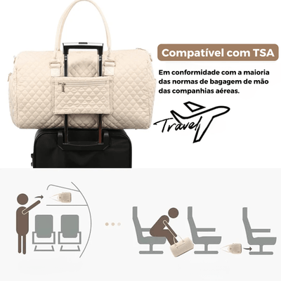 Bolsa de Viagem Feminina com Necessaire - Shop Viagem