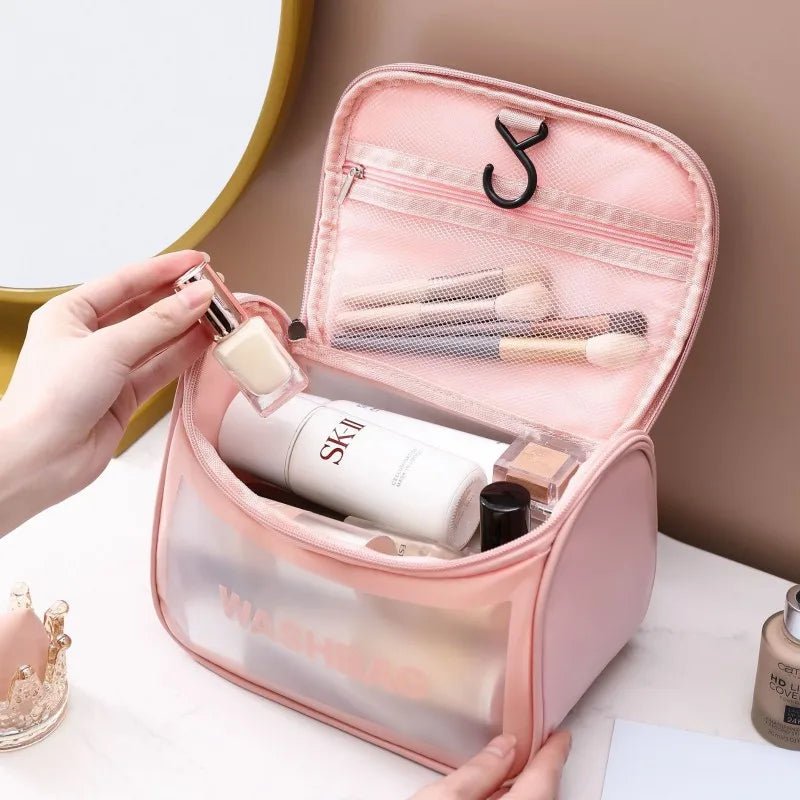 Bolsa Necessarie Transparente Impermeável - WashBag - Shop Viagem