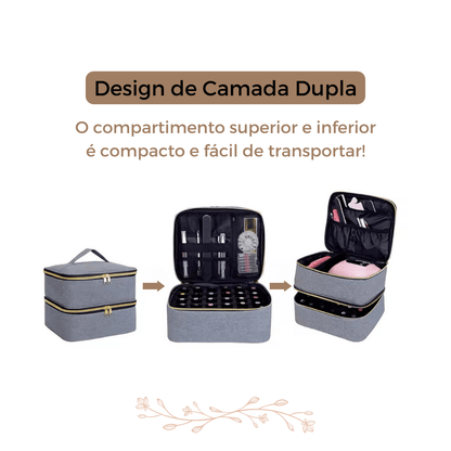 Bolsa Organizadora de Acessórios com camada dupla - Shop Viagem
