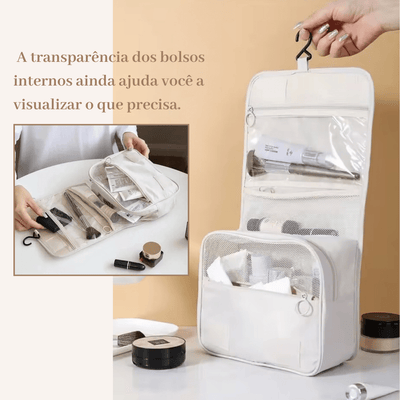 Bolsa Organizadora de Cosméticos Suspensa - Shop Viagem