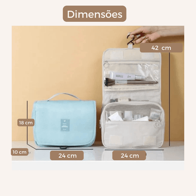 Bolsa Organizadora de Cosméticos Suspensa - Shop Viagem