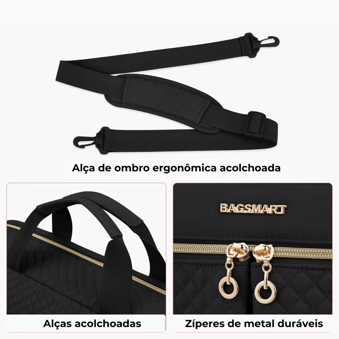 Bolsa para Laptop 15,6 e 17,3 polegadas LadyTech - Shop Viagem