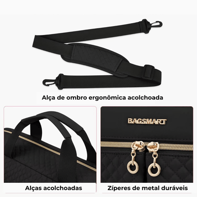Bolsa para Laptop 15,6 e 17,3 polegadas LadyTech - Shop Viagem