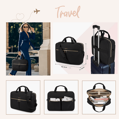 Bolsa para Laptop 15,6 e 17,3 polegadas LadyTech - Shop Viagem