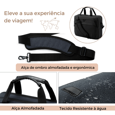Bolsa para Laptop unissex - 15,6 e 17,3 polegadas - Shop Viagem