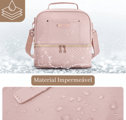 Bolsa Térmica Impermeável para Alimentos - Estilo e Praticidade para Mulheres - Shop Viagem