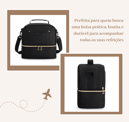 Bolsa Térmica Impermeável para Alimentos - Estilo e Praticidade para Mulheres - Shop Viagem