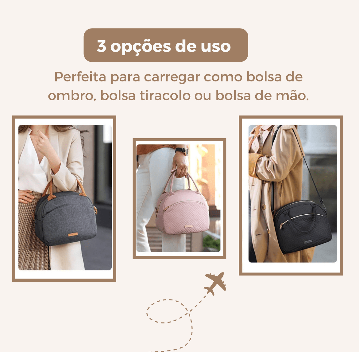 Bolsa Térmica Portátil Feminino - Lunch Chic - Shop Viagem