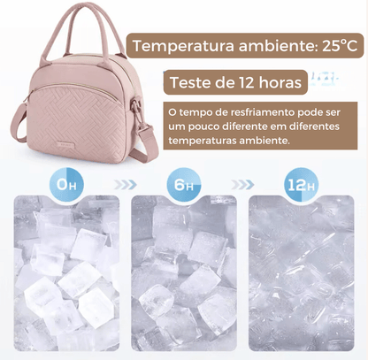 Bolsa Térmica Portátil Feminino - Lunch Chic - Shop Viagem